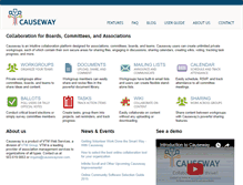 Tablet Screenshot of causewaynow.com
